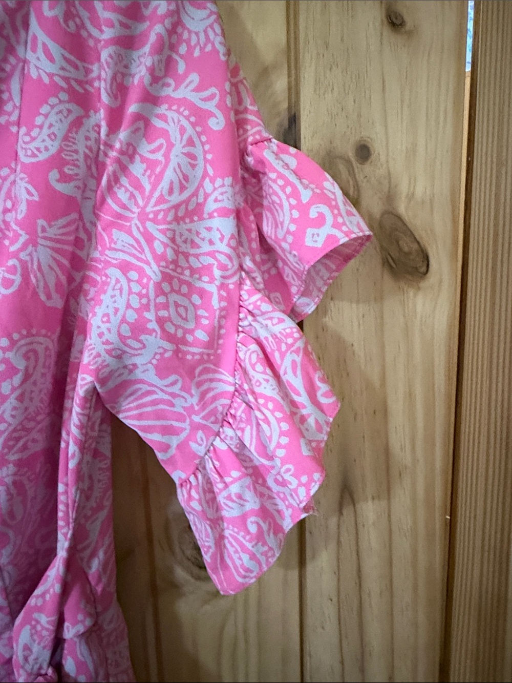 Lilly Pulitzer Darlah Havana Clawdia Ruffle Sleeve Dress 6 - Picture 9 of 13